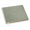 Gallery Leather Guest Book Special Events, add Photos, 192 Lined Pages, Bonded Leather, Hardcover, Gold-Gilded, Guestbook